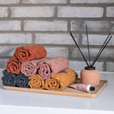 GEO Fingertip towel, blush, 3-pack