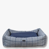VIP Dog bed, grey check